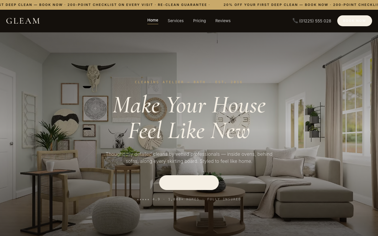 GLEAM Showroom