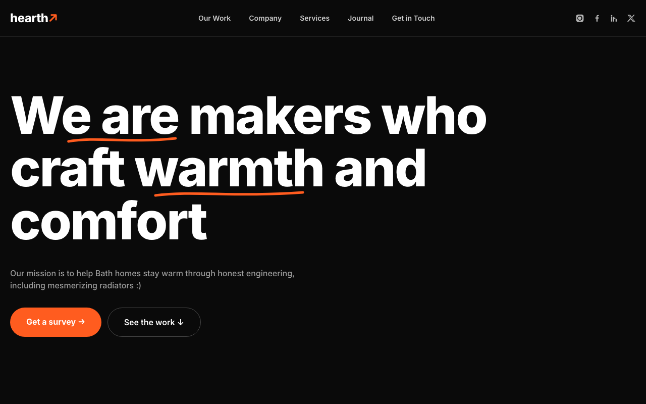 hearth↗ Showroom